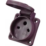 VZ 48 (10008771.00) Zásuvka vestavná 24V, IP54, 10A, 2-póly, SEZ