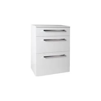 Koupelnový nábytek Krajcar koupelnová skříňka spodní 70 x 94,5 x 40 cm bílá KNP9.70