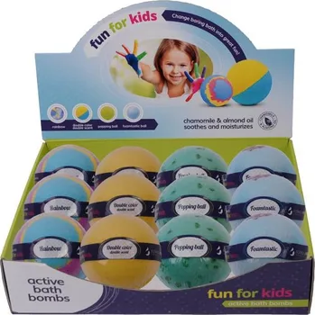 Panenka Epline Pěna do koupele Koule duhová 170g