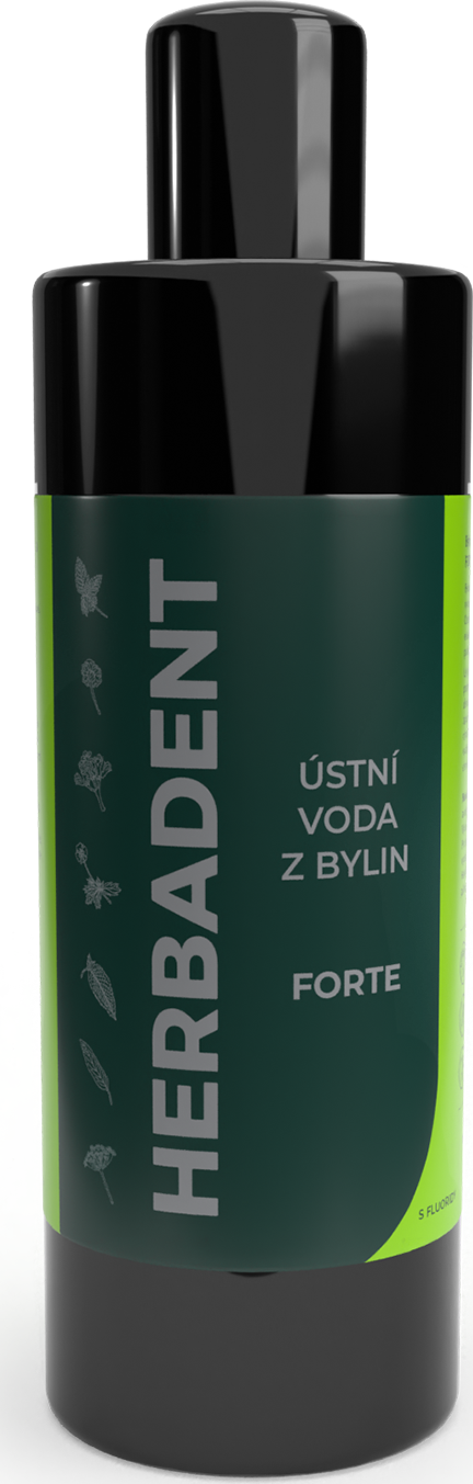 HERBADENT FORTE Bylinná ústní voda 400 ml