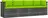 vidaXL 4místná pohovka z palet s poduškami, borovice/jasně zelená