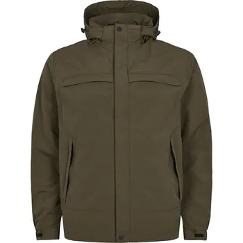 Pánská funkční outdoorová bunda NORTH 56°4 olivová s kapucí 6XL - 8XL vodní sloupec 3000 - 7XL