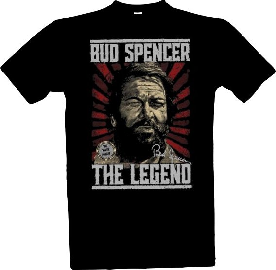 Tričko s potiskem Bud spencer legenda pánské