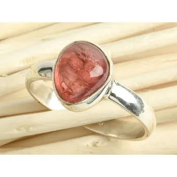 Prsten Spinel červený prsten vel.55 Ag 925/1000 2,7g