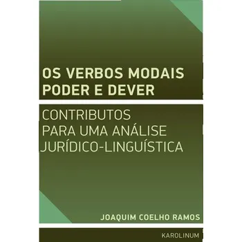 Kniha Os verbos modais poder e dever - Joaquim Coelho Ramos (E-Kniha)