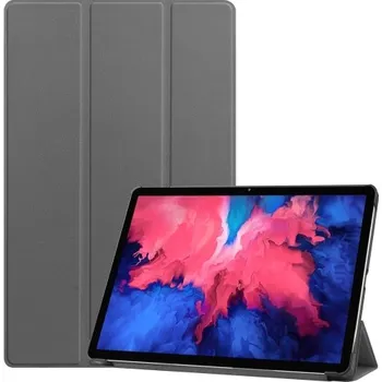 Pouzdro na tablet VSECHNONAMOBIL 30356 LEATHER zaklapovací obal Lenovo Tab P11 / P11 5G / P11 Plus šedý
