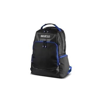 turistický batoh Sparco batoh Superstage černý/modrý