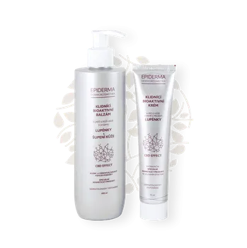 Tělový krém Epiderma Konopný základní program: Lupénka