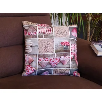 Dekorativní polštářek Povlak na polštář 40 x 40 01