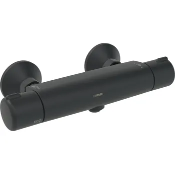 Vodovodní baterie Hansamicra - nástěnná termostatická sprchová baterie, černá 5815017133