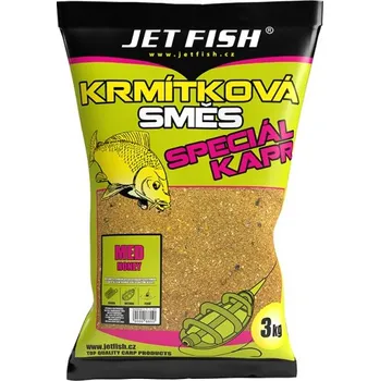 Návnadová surovina JetFish Jet Fish Krmítková směs MED 3 Kg