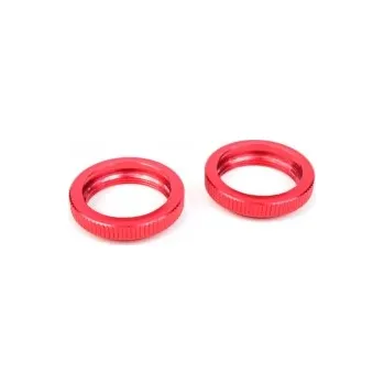 RC vybavení 1:8 Corally XP 6S: Hliniková matka tlumiče pro nastavení tuhosti pružin, 2 ks