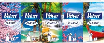 Velvet Classic papírové kapesníčky 3vrstvé 100 ks