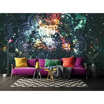 Fototapeta Tapeta Mandala vesmírná (vliesová fototapeta)