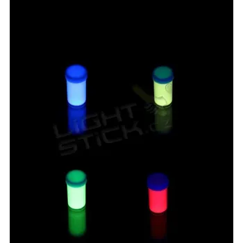 Speciální výtvarná barva neviditelná UV barva na tělo a obličej, 25ml - Červená