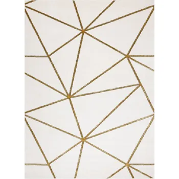 Koberec Dywany Łuszczów Kusový koberec Emerald 1013 cream and gold Rozměry koberců: 120x170