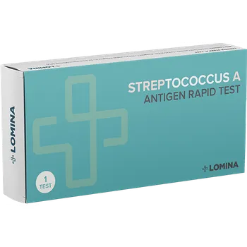 Lomina Streptokok A antigenní rapid test 1 ks Diagnostický test Lomina Streptokok A antigenní rapid test 1 ks