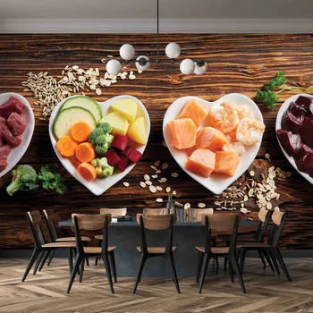 Fototapeta Tapeta do kuchyně Zdravá strava (vliesová fototapeta)