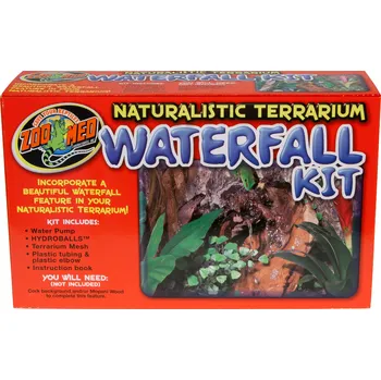 Dekorace do terária Zoomed Naturalistic Terrarium Vodopád sada