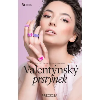 Prsten KORÁLKOVÁ STAVEBNICE - Valentýnské prstýnky (3ks) (Šitý prstýnek z rokajlu)