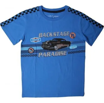 Chlapecké tričko Dětské trčiko Wof modré vel.122