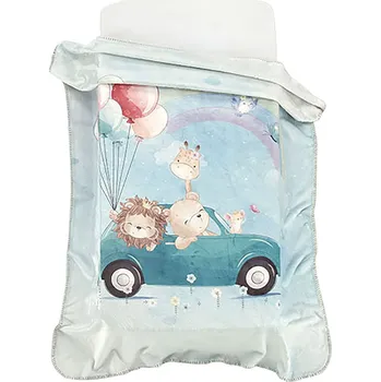 Dětská deka Scarlett Deka pro miminko K98 - modrá, 80 x 110 cm