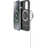 Silikonový kryt Cellularline Sensation s podporou MagSafe pro Apple iPhone 14, černá