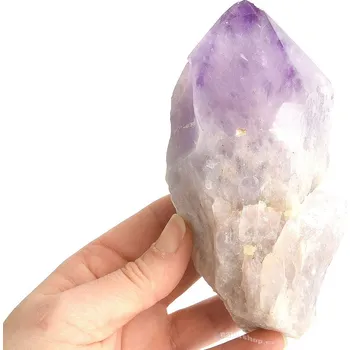 Přírodní kámen Ametyst přírodní krystal z Brazílie 624g