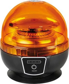 Maják Výstražný AKU magnetický LED maják 72994 oranžový