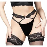 kalhotky dámské KILLSTAR - Anity Bondage - Black - 4XL