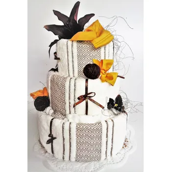 Veratex Textilní dort třípatrový Mozaika