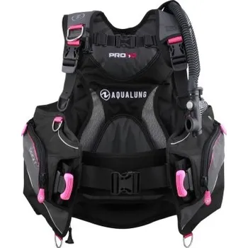 Kompenzátor vztlaku AQUALUNG Pro HD Woman černorůžový XS + Dárek zdarma!