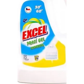 Prací gel Excel prací gel 1,5 l