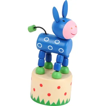 Dětské zboží Mačkací figurka Zvířátka z farmy 1 ks Oslík