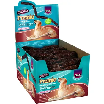 Pamlsek pro psa Trixie Premio PICKNIKS klobásky,jehněčí 8 g