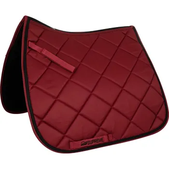 Supreme Dečka podsedlová Supreme, drezurní, burgundy/black FULL