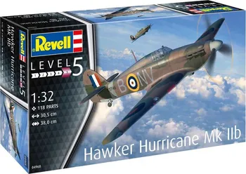 Plastikový model Revell Hawker Hurricane Mk IIb 1:32