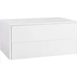 Krajcar PKR Row koupelnová skříňka 100 x 46 x 50 cm s výřezem bílá PKR100