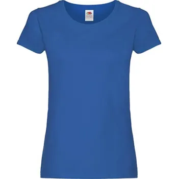 Dámské tričko Fruit of the Loom Dámské triko 61-420-0 Royal Blue L