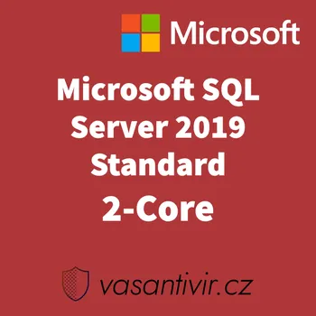 Operační systém Microsoft SQL Server 2019 standard 2-core, nová 228-11477