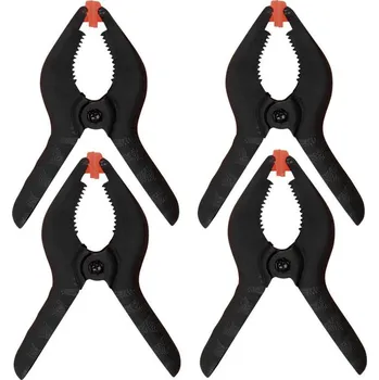 Truhlářská svěrka 4-díl. sada mini upínacích svorek Donau Elektronik 19-2S Vnější délka: 85 mm Délka vyložení:35 mm