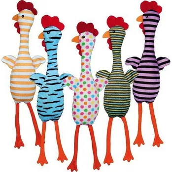 Hračka pro psa PLYŠOVÉ KUŘE SE ZVUKEM, RŮZNÉ BARVY 48cm + extra výběr z 4000 produktů