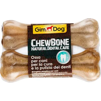 Pamlsek pro psa GIMDOG CHEWBONE kost buvolí 11,4 cm/2 ks