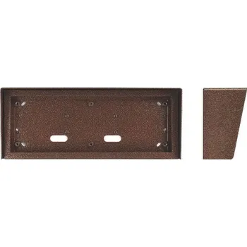 4FF 692 63.1 Stříška KARAT horizontální nad omítku HNO 3 rám, antika měděná, Tesla Stropkov