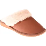 Dámské Kožené ručně vyrobené Pantofle GEPARD | koňak | 351EL42 Velikost: 39