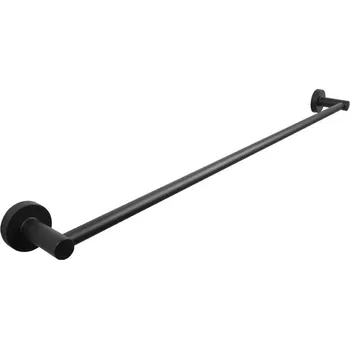 Věšák BA-DE Držák ručníků Carbon, 60 cm, černý mat