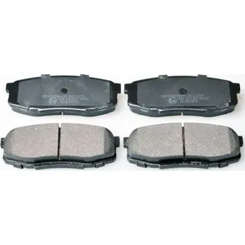 Brzdový systém Sada brzdových destiček, kotoučová brzda DENCKERMANN B111274