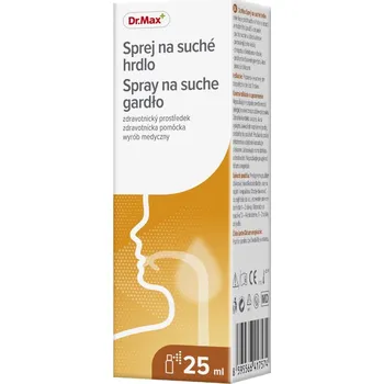 Ústní sprej Dr. Max Sprej na suché hrdlo 25 ml