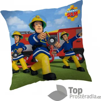 Dekorativní polštářek Dekorační polštářek 40x40 cm - Požárník Sam