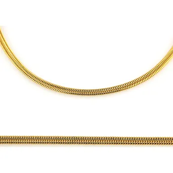 Souprava šperků MPM Ocelový řetízek z chirurgické oceli Chain 7332 - Gold (45cm)